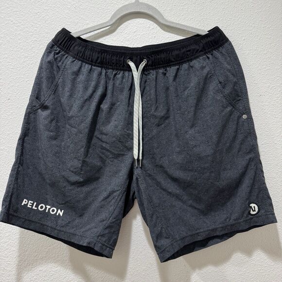 VUORI x Peloton Kore Shorts Men Large Stretch Athletic V302 Grey - Picture 1 of 6